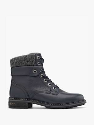 5th Avenue Bottes à lacets Bleu