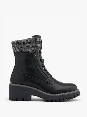 Graceland Schnürboots Schwarz