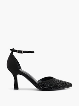 Catwalk Décolleté con fibbia Nero