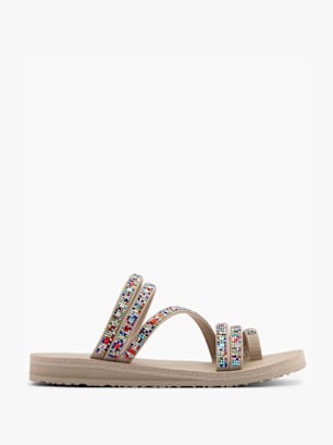 Skechers Sandalia Taupe