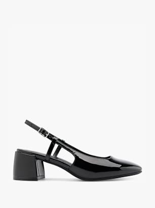 Graceland Pantofi sling Negru