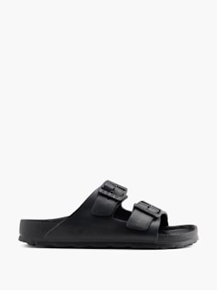 ROXY Tieffuß Pantolette Schwarz