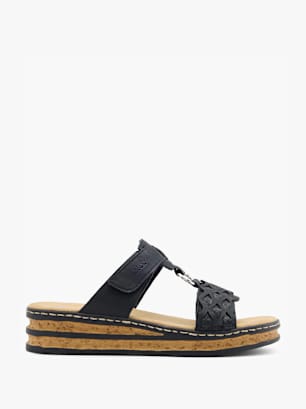 Rieker Papuc jos Negru