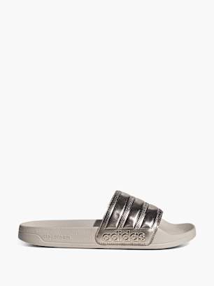 adidas Šľapky Strieborná