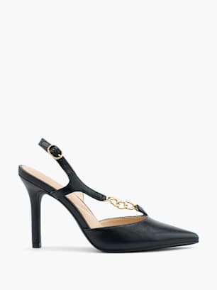 Graceland Zapatos abiertos de tacón Negro