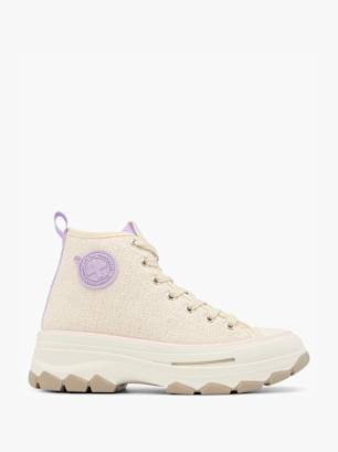 Xti Sapatilha tipo bota Beige