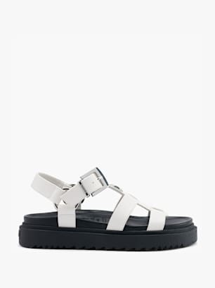 Buffalo Sandalette Weiß