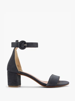 5th Avenue Højhælet sandal Blå
