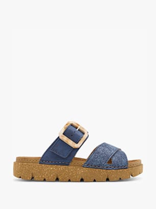 Romika Tieffuß Pantolette Blau