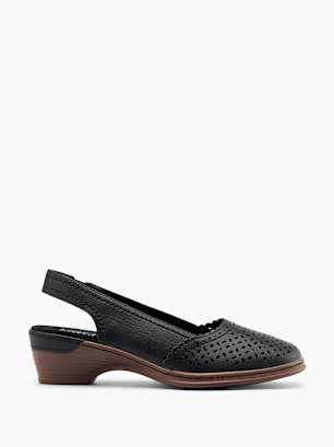 Easy Street Pantofi sling Negru