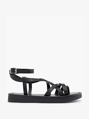 Catwalk Sandal med tårem Svart