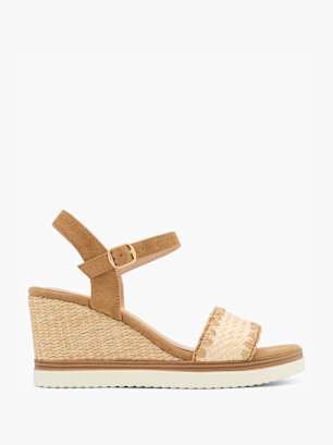 Graceland Sandalias de tacón Beige