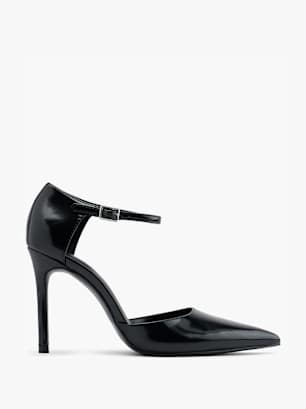 Catwalk Spangenpumps Schwarz
