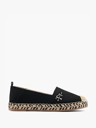 TOM TAILOR Espadrille Schwarz