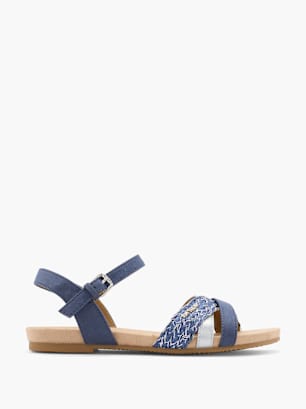 TOM TAILOR Sandal Blå