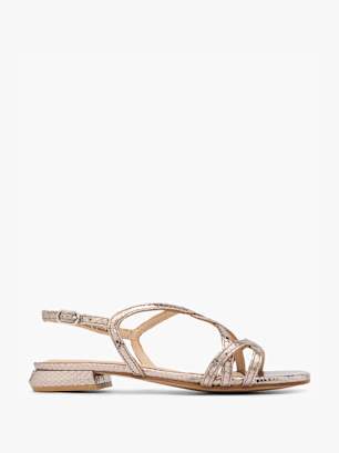 5th Avenue Sandale Rosegold