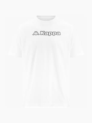 Kappa T-Shirt Weiß