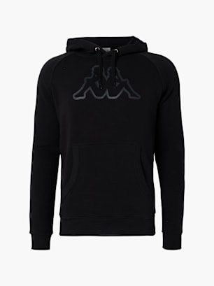 Kappa Hoodie Schwarz