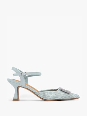 Catwalk Slingpumps Blau