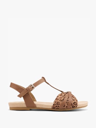TOM TAILOR Sandale Braun
