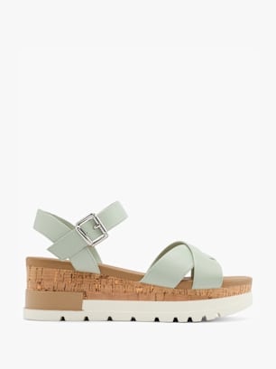 Graceland Højhælet sandal Mint