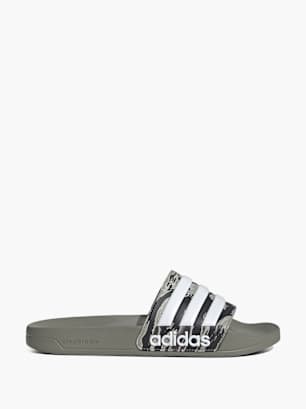 adidas Chanclas Plata