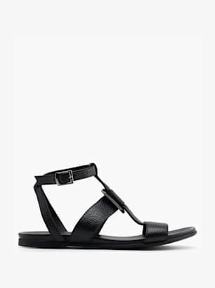 5th Avenue Sandale Schwarz