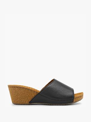 5th Avenue Pantolette Schwarz