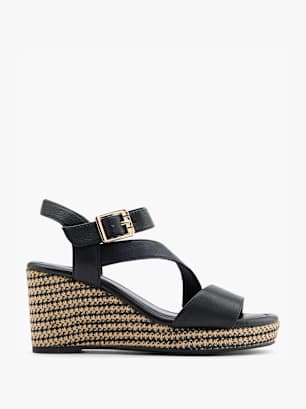 s.Oliver Sandalette Schwarz