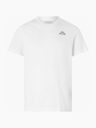 Kappa T-Shirt Weiß