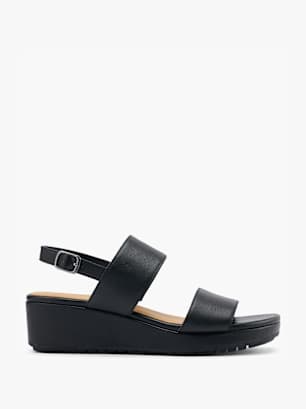 5th Avenue Sandalette Schwarz