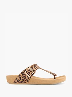 Graceland Zehentrenner Beige
