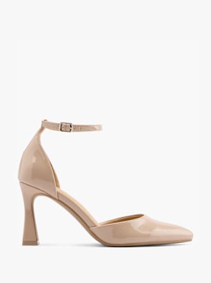 Graceland Tacones con hebilla Nude