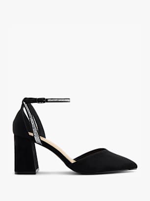 Graceland Sapato de salto com fivela Preto