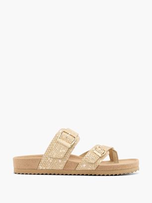 Catwalk Zehentrenner Beige