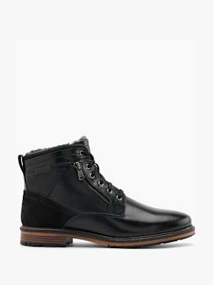 CAFE MODA Schnürstiefelette Schwarz