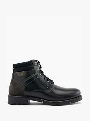 CAFE MODA Schnürboots Schwarz