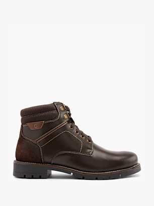 CAFE MODA Bottes à lacets Marron