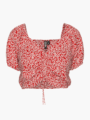 PIECES T-Shirt Rot