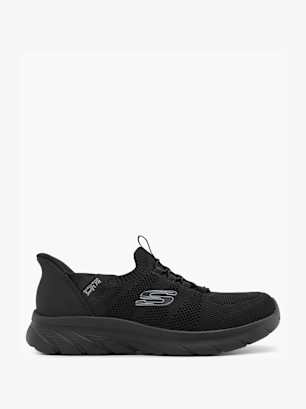 Skechers Slip On Sneaker Schwarz