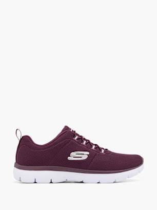 Skechers Slip-on obuv Bordová