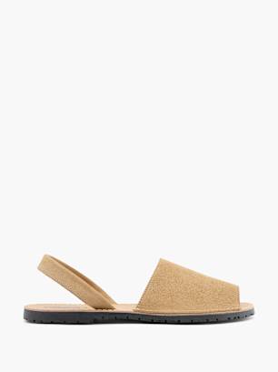 AM SHOE Sandalia Beige