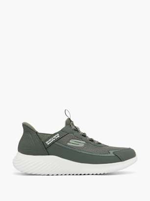 Skechers Slip On Sneaker Olive