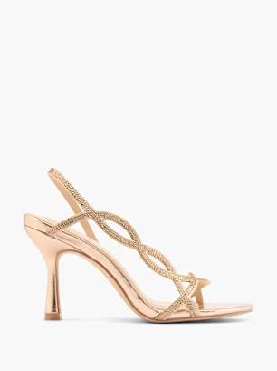 Catwalk Sandalo con tacco Oro Rosa