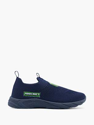 Minecraft Slip On Sneaker Blau