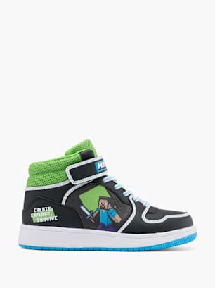 Minecraft Hoher Sneaker Schwarz