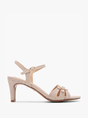 Catwalk Sandalo con tacco Beige