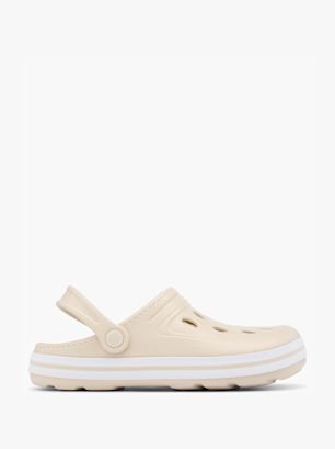 Blue Fin Clog Beige