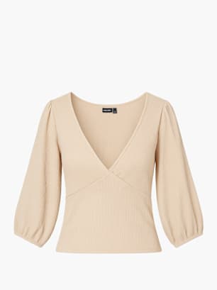 PIECES Bluse Beige