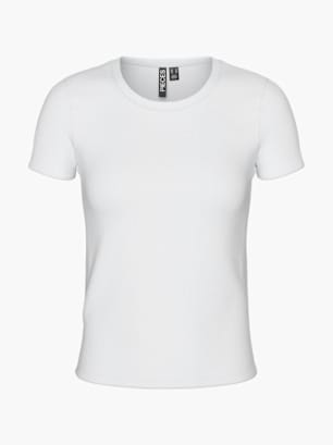 PIECES Tee-shirt Blanc